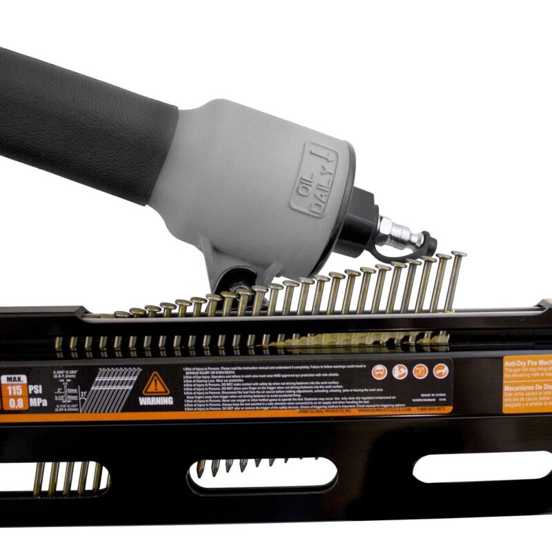 NuMax SFR2190 Pneumatic 21 Degree 3-1/2  Framing Nailer - Image 3