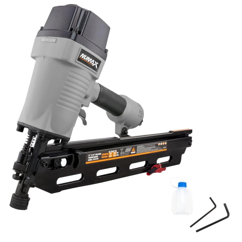 NuMax SFR2190 Pneumatic 21 Degree 3-1/2  Framing Nailer