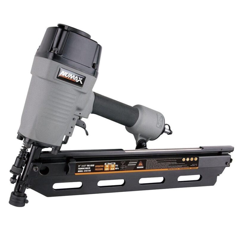 NuMax SFRPNCK Pneumatic 21 Degree Framing Nailer and Mini Palm Nailer Kit (2-Piece) - Image 3