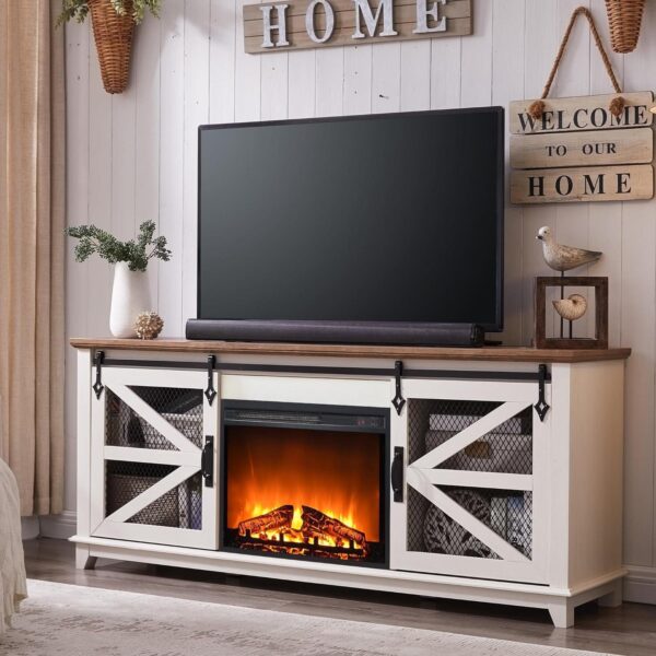 OKD Fireplace TV Sta 941c0e0cf96484d80fd608712f09f068