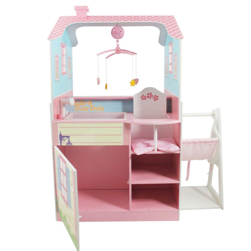 Olivia's Little World Classic Doll Changing Station Dollhouse - Image 2