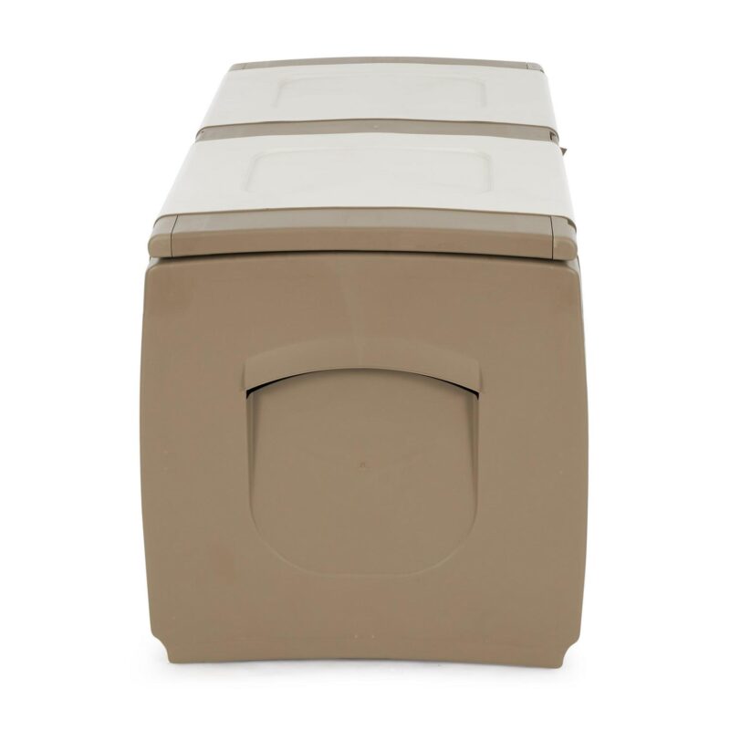 Open Box Regular Outdoor Heavy Duty Plastic Storage Deck Box - Image 4