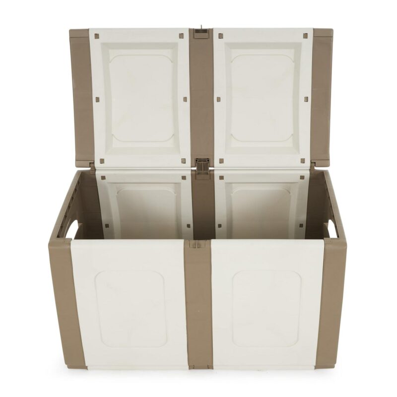 Open Box Regular Outdoor Heavy Duty Plastic Storage Deck Box - Image 5