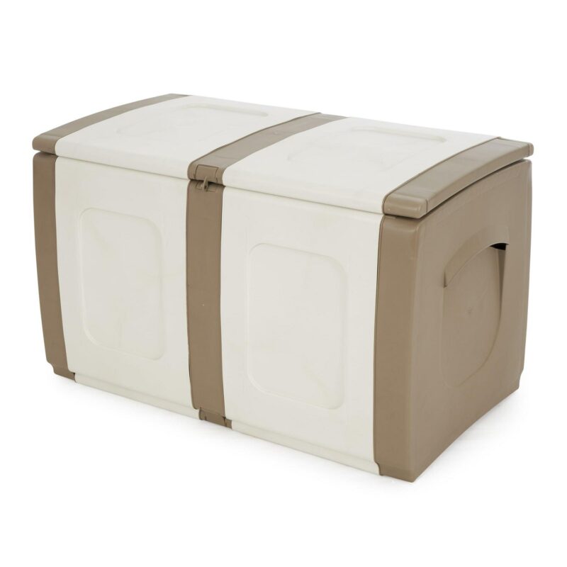 Open Box Regular Outdoor Heavy Duty Plastic Storage Deck Box