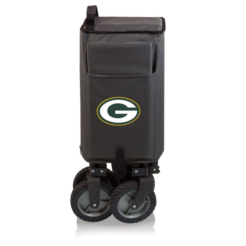 Picnic Time Green Bay Packers Adventure Folding Utility Wagon - Image 2