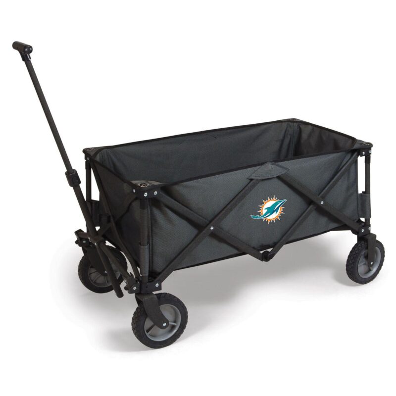 Picnic Time Miami Dolphins Adventure Folding Utility Wagon