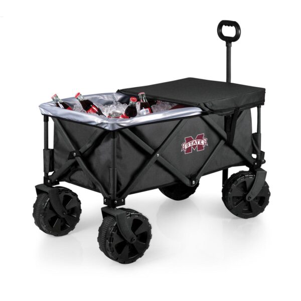 Picnic Time Mississippi State Bulldogs Adventure All-Terrain Utility Wagon