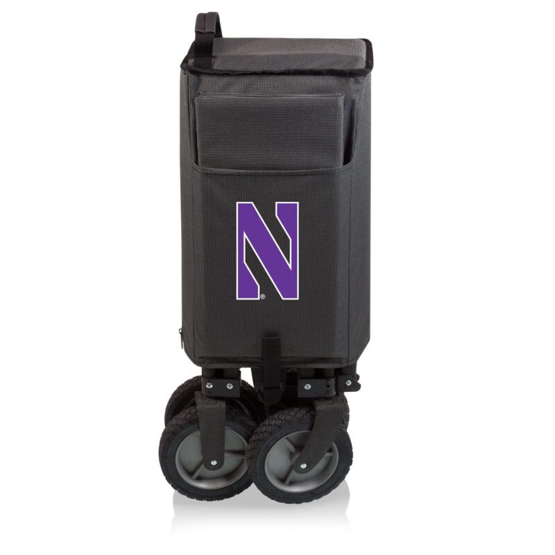 Picnic Time Northwestern Wildcats Portable Utility Wagon - Image 3