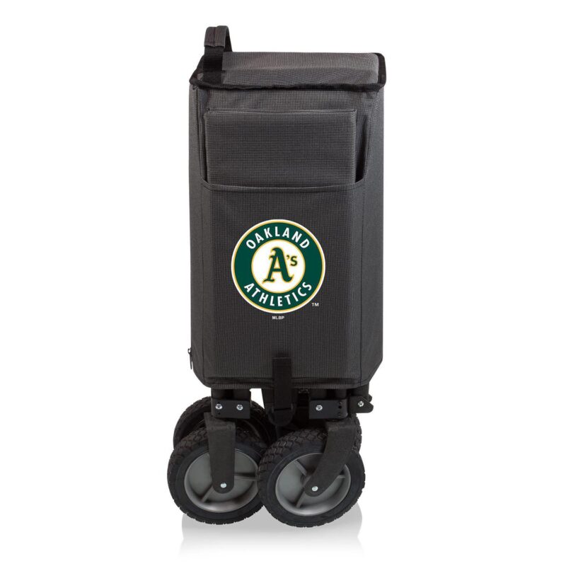 Picnic Time Oakland Athletics Adventure Folding Utility Wagon - Image 2