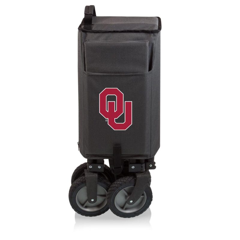 Picnic Time Oklahoma Sooners Portable Utility Wagon - Image 3
