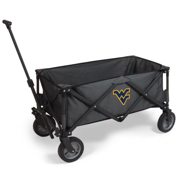 Picnic Time West Virginia Mountaineers Adventure Portable Utility Wagon