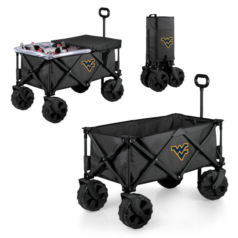 Picnic Time West Virginia Mountaineers Adventure All-Terrain Utility Wagon - Image 4