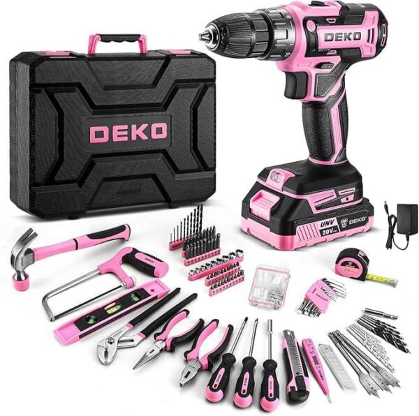 Pink Drill Tool Kit 9550e61753c4301f77637ee1f25919ce