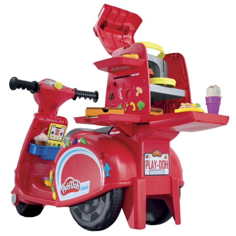 Play-Doh Ride-On Pizza Delivery Scooter Playset - Image 5