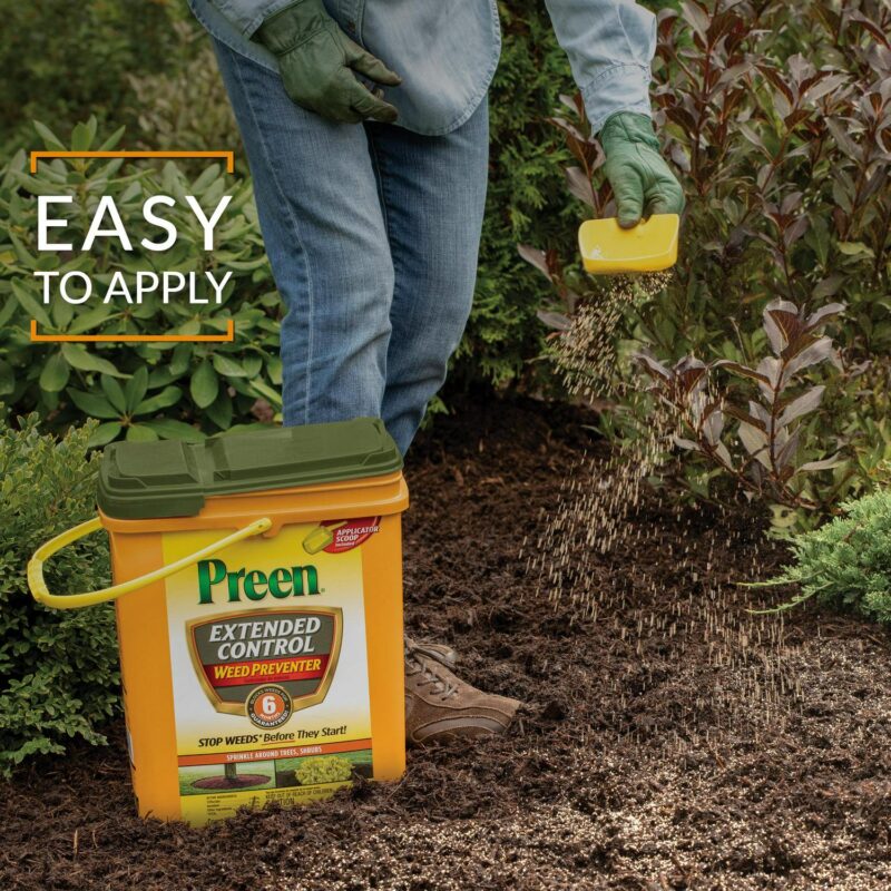 Preen Extended Control Weed Preventer - 13.75 lb. Bag - Covers 2,245 Sq. ft. - Image 3