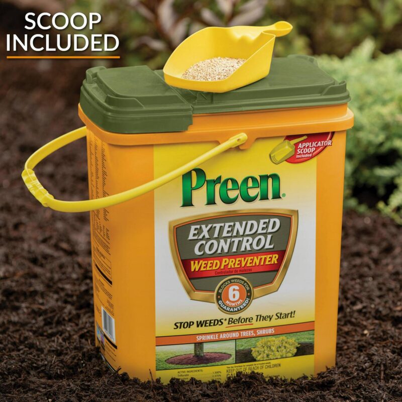 Preen Extended Control Weed Preventer - 13.75 lb. Bag - Covers 2,245 Sq. ft. - Image 5