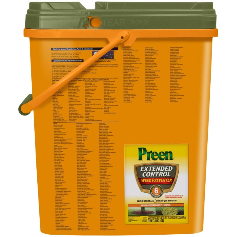 Preen Extended Control Weed Preventer - 13.75 lb. Bag - Covers 2,245 Sq. ft. - Image 4