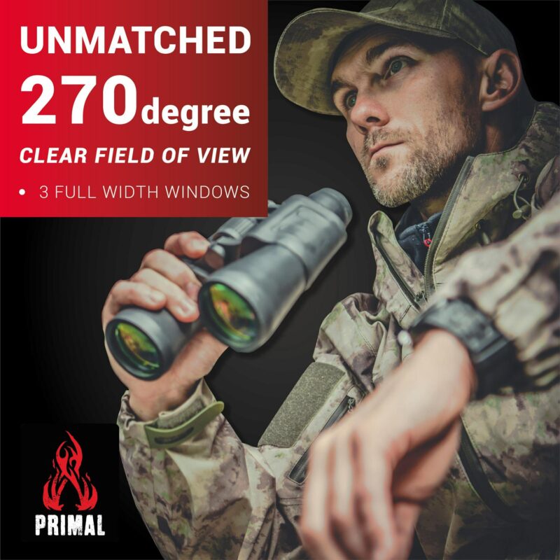Primal Treestands Wraith 270 Dlx One-Way, See-Through Hunting Ground Blind - Image 9