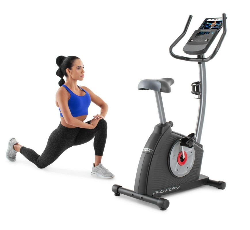 ProForm Cycle Trainer 300 Ci Upright Stationary Exercise Bike, Compatible with iFIT Personal Training - Image 17