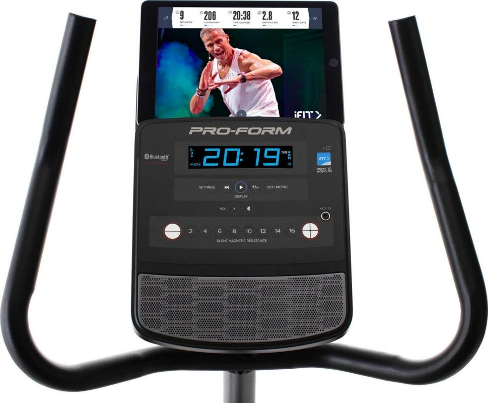 ProForm Cycle Trainer 300 Ci Upright Stationary Exercise Bike, Compatible with iFIT Personal Training - Image 7