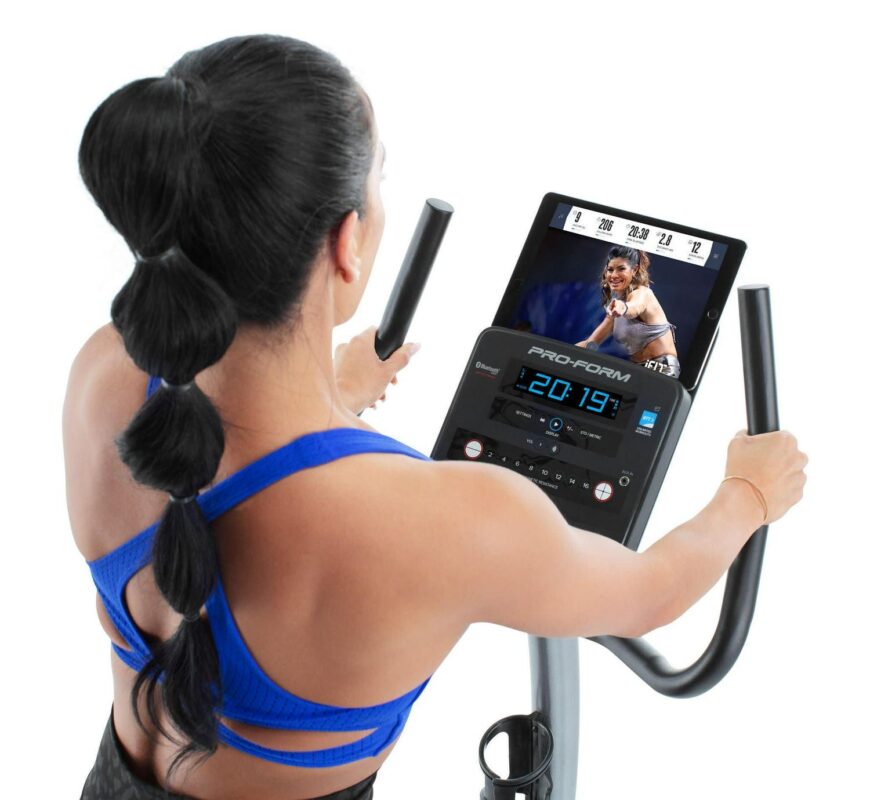 ProForm Cycle Trainer 300 Ci Upright Stationary Exercise Bike, Compatible with iFIT Personal Training - Image 21