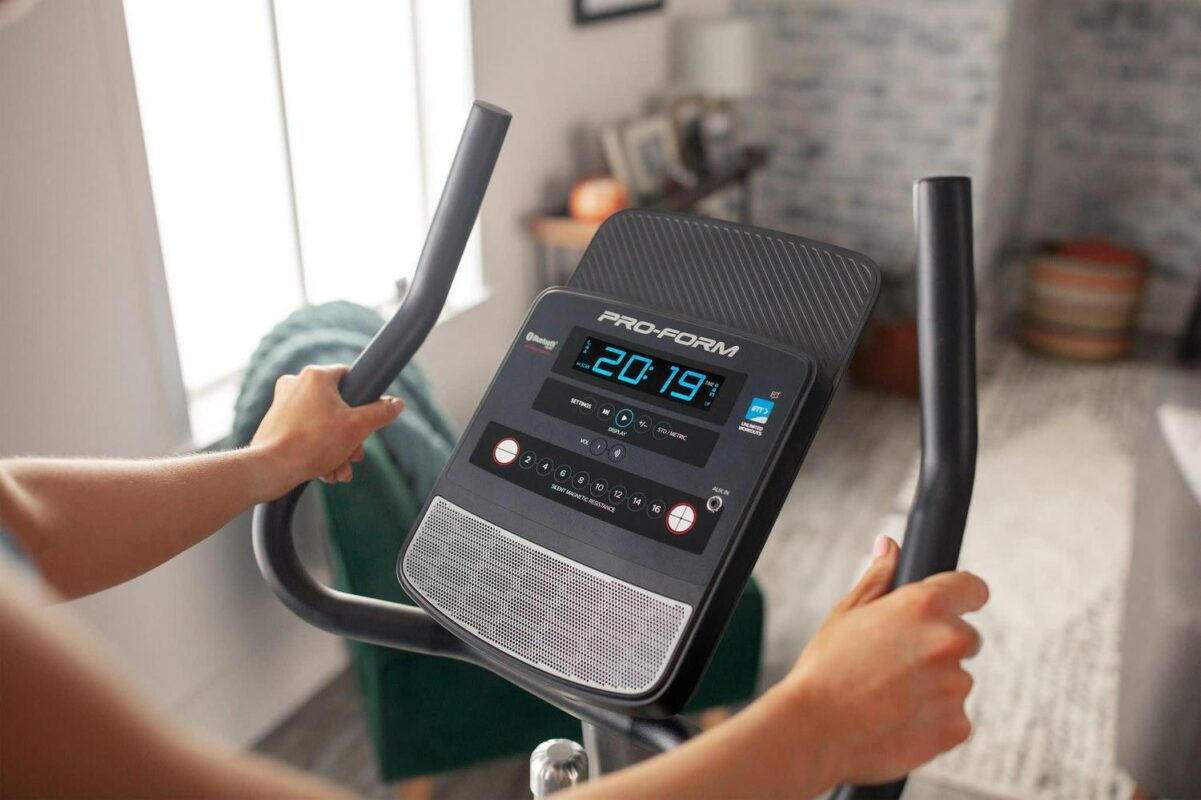 ProForm Cycle Trainer 300 Ci Upright Stationary Exercise Bike, Compatible with iFIT Personal Training - Image 26