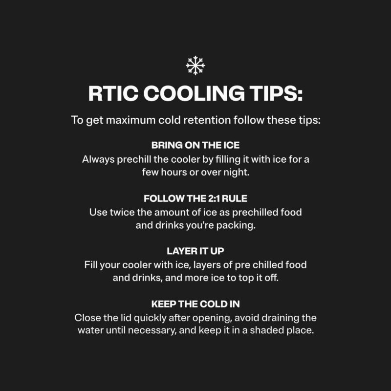 RTIC 20 QT Ultra-Tough Rotomolded Hard-Sided Ice Chest Cooler, White, Fits 30 Cans - Image 9