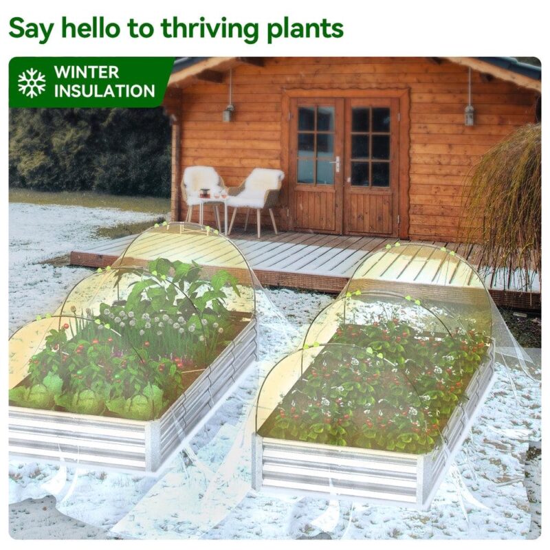 Raised Garden Beds Outdoor, VECUKTY 15x3x1 ft,6A 3A 1 ft (2 Pack) Planter Raised Bed for Gardening, Vegetables, Flowers ,Large Metal Garden Box - Image 10