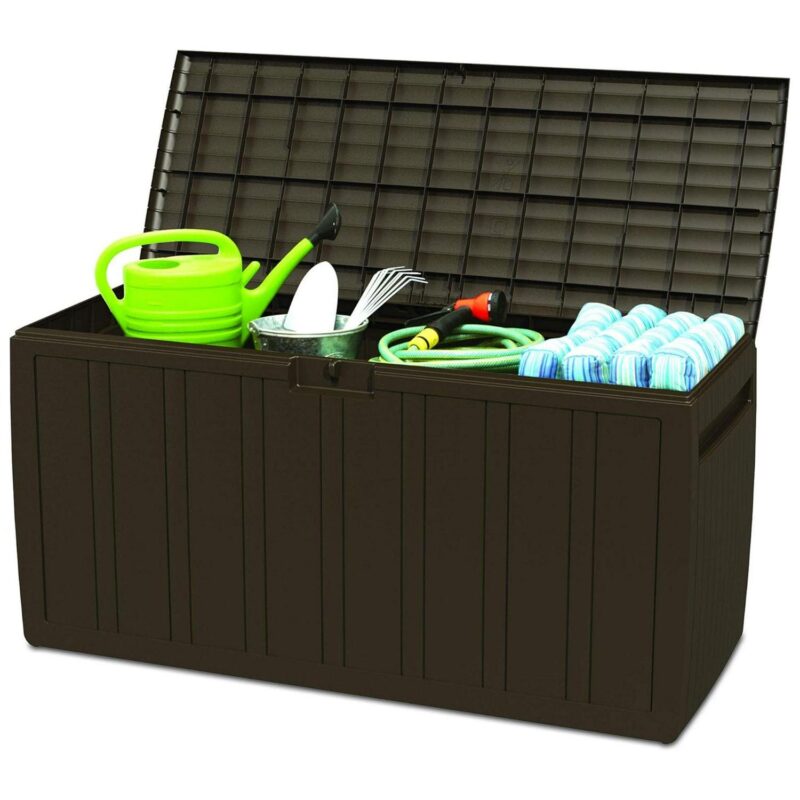 Ram Quality Products 71 Gallon Outdoor Backyard Patio Storage Deck Box - Image 7