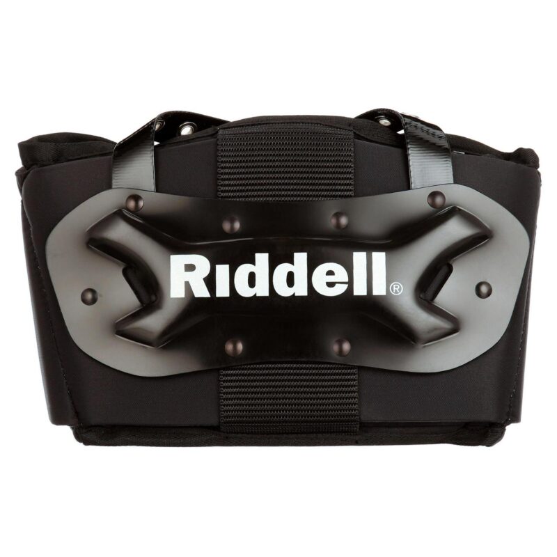 Riddell Varsity Rib Belt Padded Protector, Black, Large