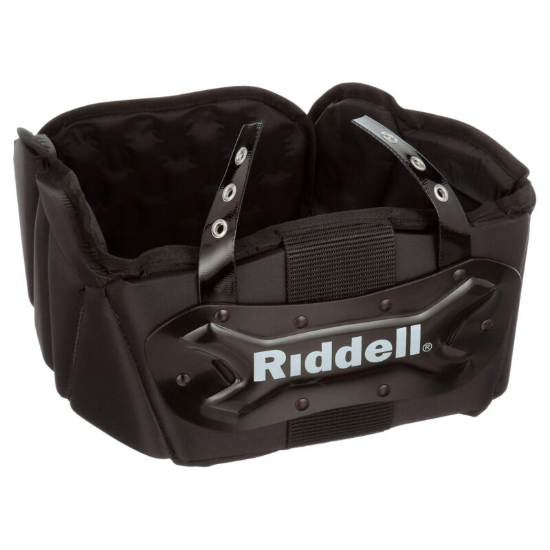 Riddell Varsity Rib Belt Padded Protector, Black, Large - Image 2