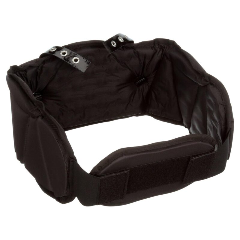 Riddell Varsity Rib Belt Padded Protector, Black, Large - Image 3