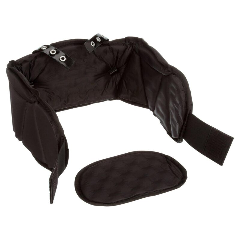 Riddell Varsity Rib Belt Padded Protector, Black, Large - Image 4