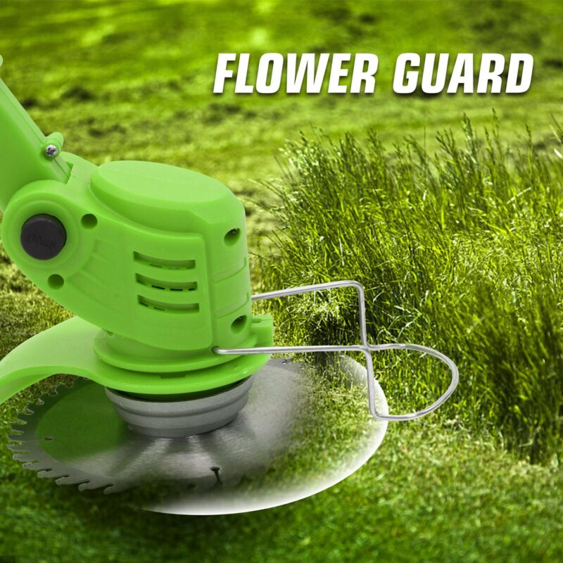 SAYFUT 1200W Electric Weed Eater w/Wheels Lawn Edger Cordless Grass String Trimmer - Image 2