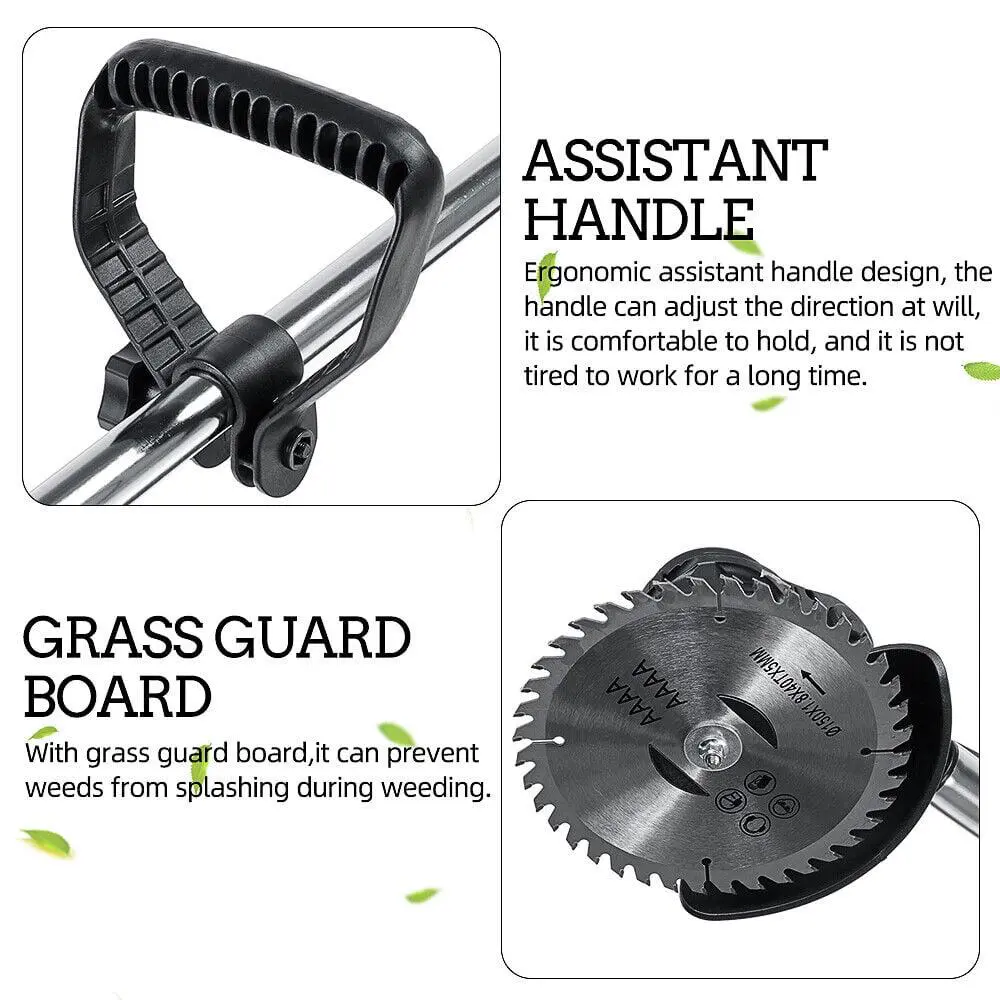 SAYFUT Cordless Electric Weed Lawn Eater Edger Yard Grass String Trimmer Cutter Mower 4 SAYFUT Cordless Electric Weed Lawn Eater Edger Yard Grass String Trimmer Cutter Mower - Image 4