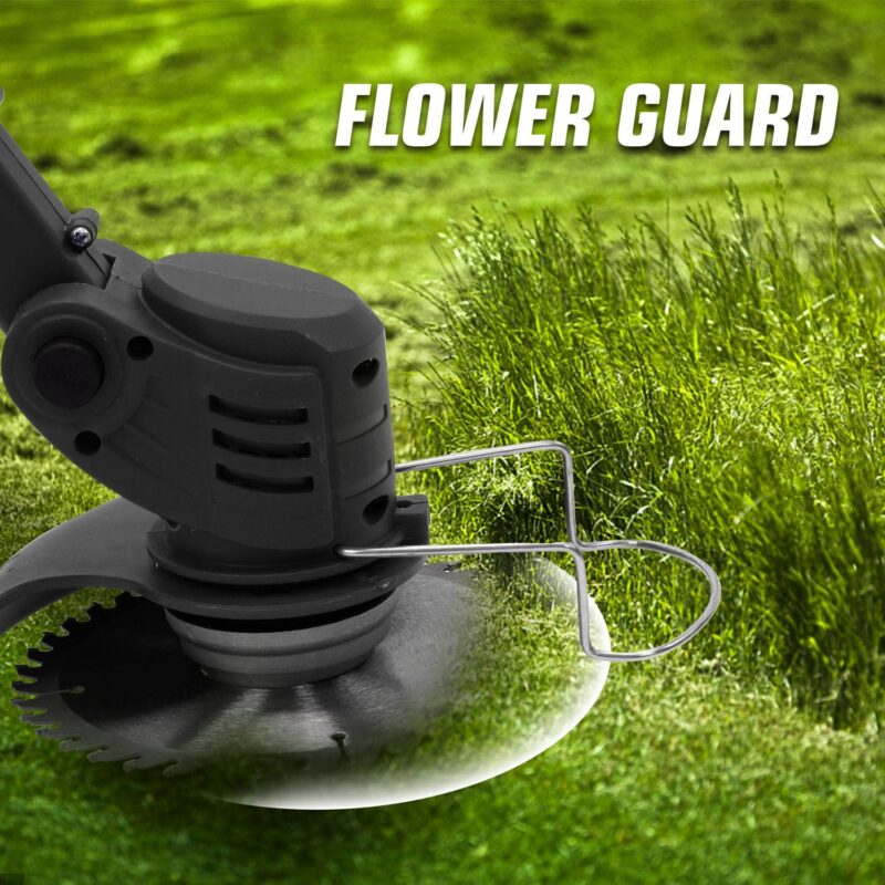 SAYFUT Cordless Electric Grass Trimmers, Electric Lawn Mower Handheld Portable Lightweight Trimmer Rechargeable Electric Mower Grass Cutter - Image 2