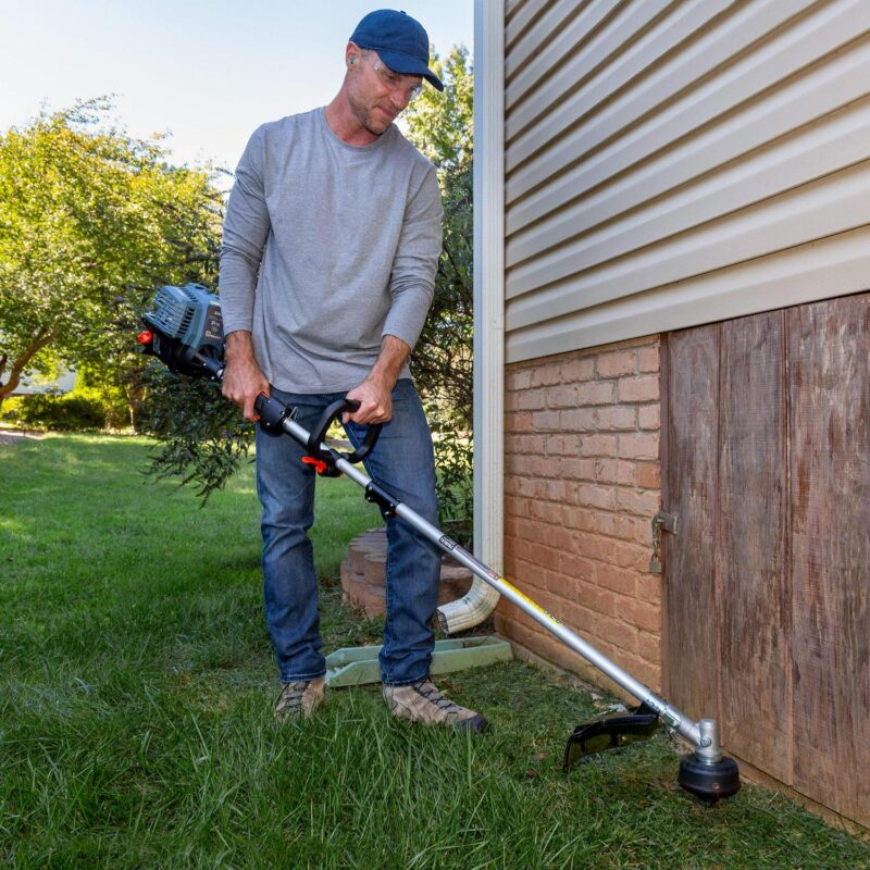 SENIX 17.7-Inch 31 cc 4-Cycle Gas Powered String Trimmer, Straight Shaft, Dual .095 Line and Bump Feed, GTS4QL-M2 - Image 3
