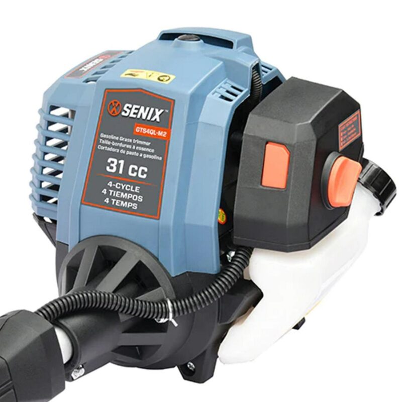 SENIX 17.7-Inch 31 cc 4-Cycle Gas Powered String Trimmer, Straight Shaft, Dual .095 Line and Bump Feed, GTS4QL-M2 - Image 7