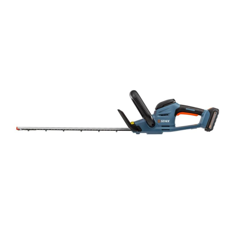 SENIX 20 Volt Max* 3-Tool Cordless Combo Kit, 10-Inch String Trimmer, Variable Leaf Blower and 18-Inch Hedge Trimmer (2 Ah Battery, 4 Ah Battery and 2A Charger Included) S2K3B2-01 - Image 9