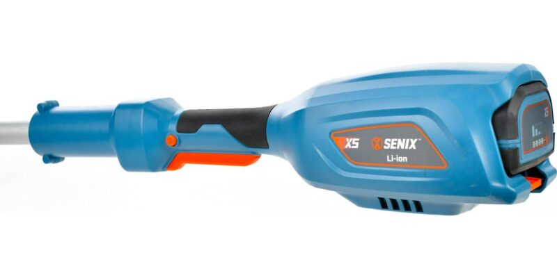 SENIX 58 Volt Max* 13-inch Cordless Brushless String Trimmer (Battery and Charger Included), GTSX5-M - Image 2