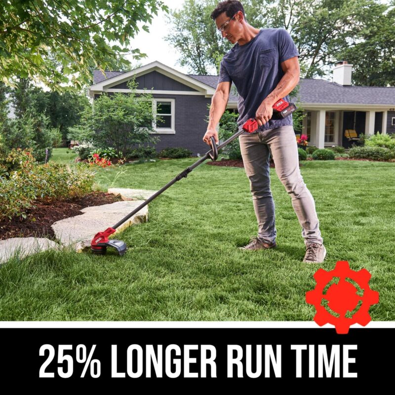 SKIL 20V Battery Powered Brushless 13  String Trimmer and Brushless Leaf Blower Combo Kit - Image 2