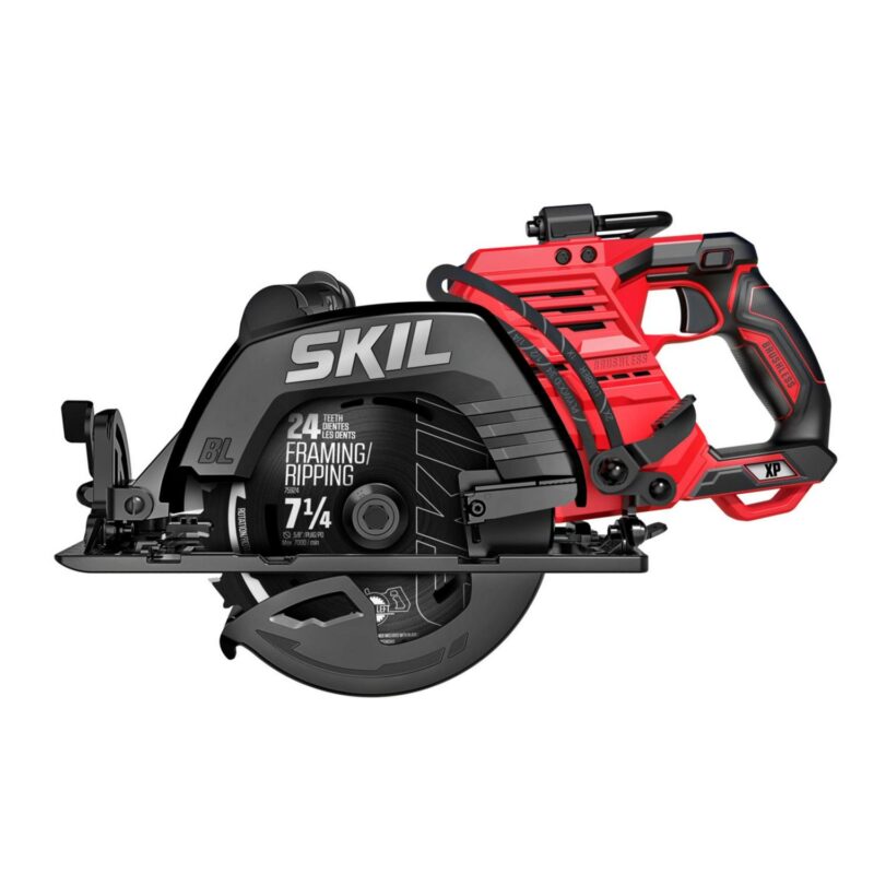 SKIL CR5429B-20 2x20V Brushless 7-1/4'' SKIL Rear Handle Circular Saw Kit - Image 9
