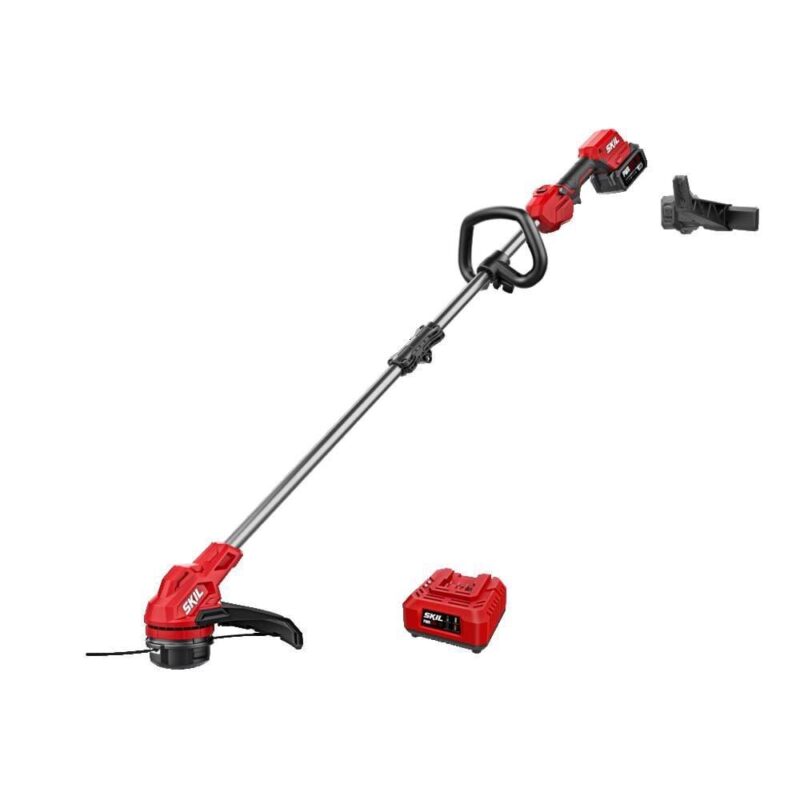 SKIL LT4823B-10 PWR CORE 20 20V 13'' Brushless String Trimmer w/ 4.0Ah Battery and Charger