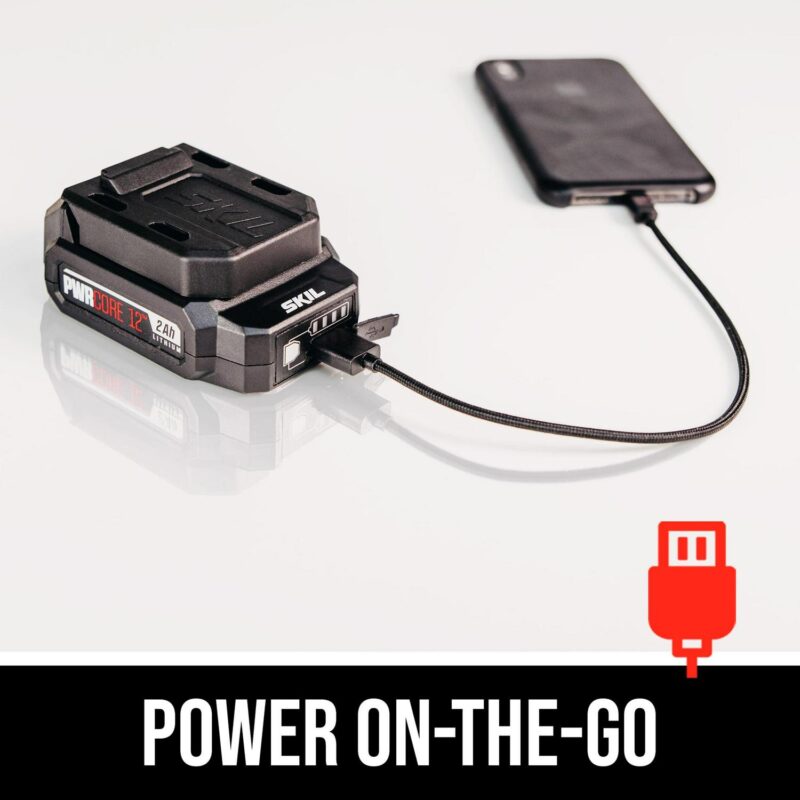 SKIL PWRCore 12a c Brushless 12V Oscillating MultiTool Kit with PWRJumpa c Charger - Image 4
