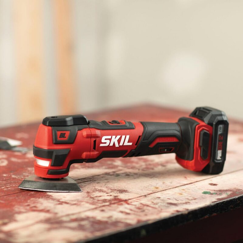 SKIL PWRCore 12a c Brushless 12V Oscillating MultiTool Kit with PWRJumpa c Charger - Image 2
