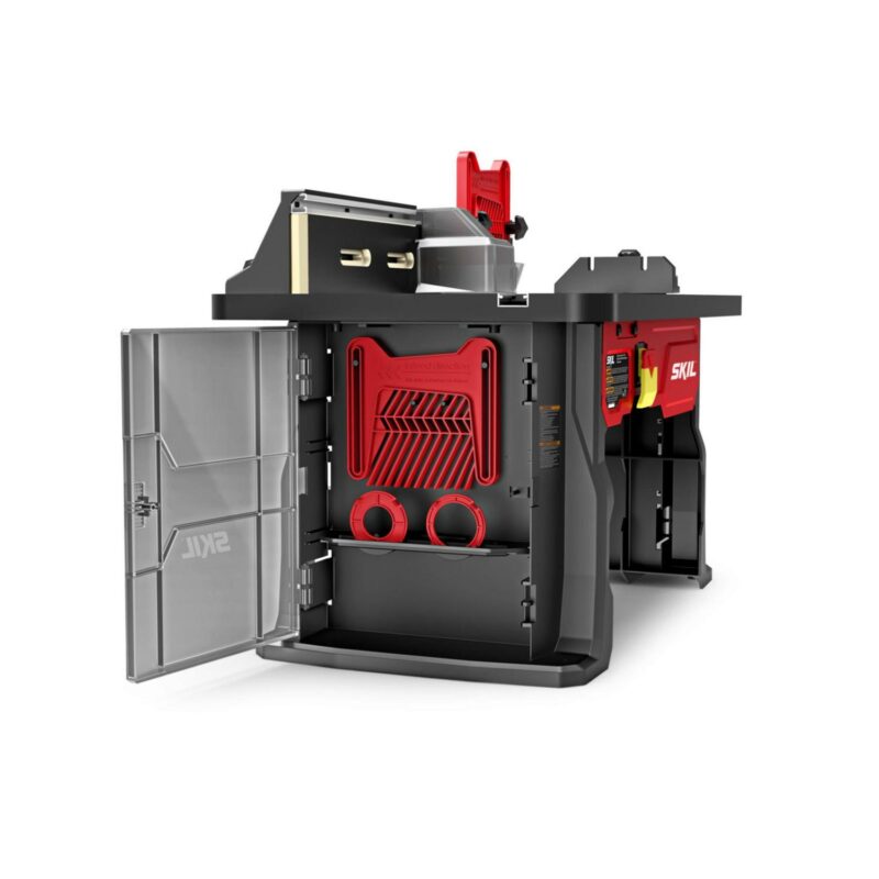 SKIL SRT1039 Benchtop Portable Router Table with Dual Sided Integrated Bit Storage - Image 4