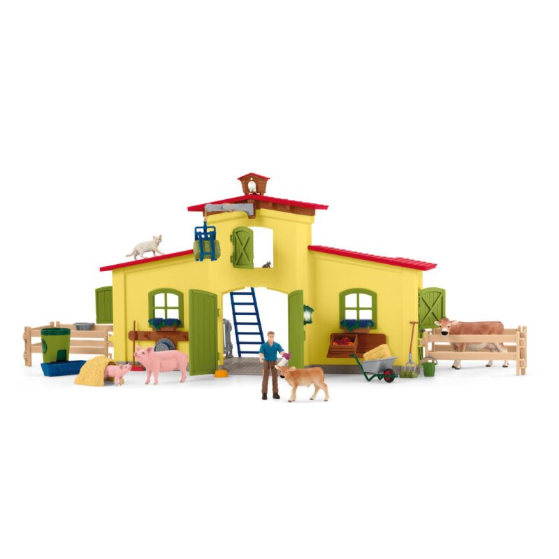 Schleich Farm World: Large Farm 92-Piece Playset