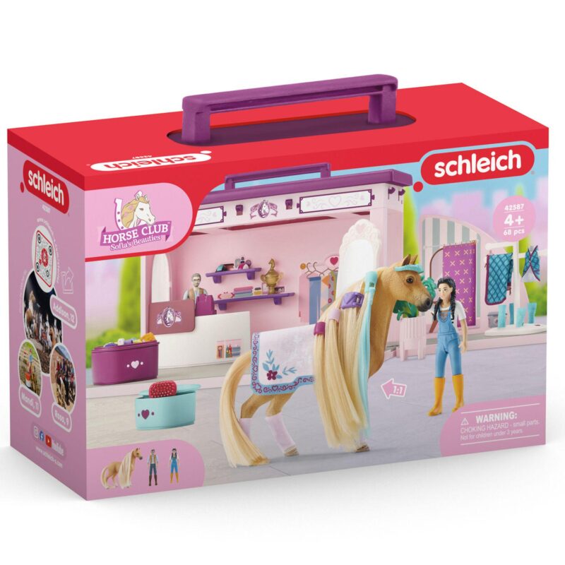 Schleich Sofia's Beauties: Horse Pop-Up Boutique - 25-Piece Playset - Image 2
