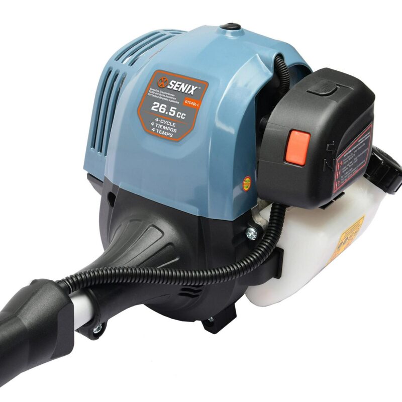 Senix 4QL 26.5cc 4-Cycle 17 In. Curved Shaft Gas Powered String Trimmer GTC4QL-L - Image 9