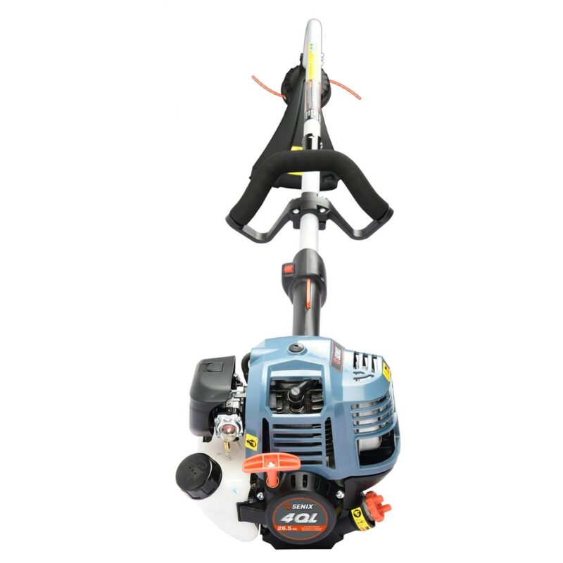 Senix 4QL 26.5cc 4-Cycle 17 In. Curved Shaft Gas Powered String Trimmer GTC4QL-L - Image 8